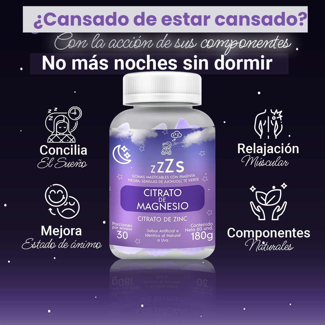 MagniGom™ - Gomitas de Citrato de Magnesio