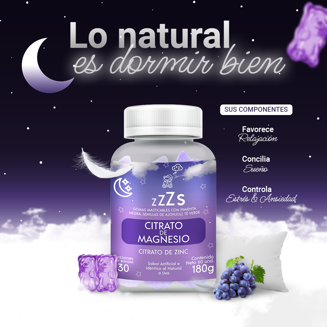 MagniGom™ - Gomitas de Citrato de Magnesio
